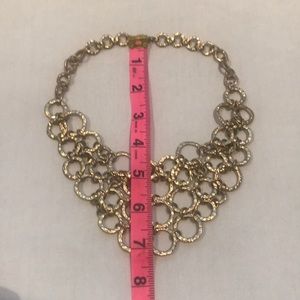 Collana Pendente Lia Sophia Collezione Famiglia Kiam - Tono Oro Con Cristallo
